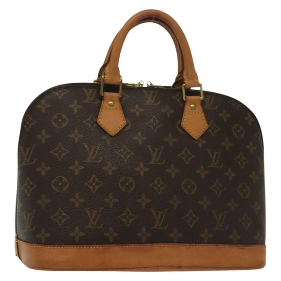 LOUIS VUITTON Monogram Alma Hand Bag M51130 LV Auth yk19285