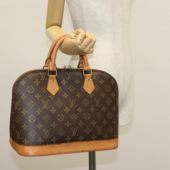 LOUIS VUITTON Monogram Alma Hand Bag M51130 LV Auth yk19285
