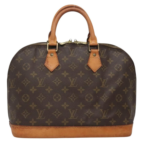 LOUIS VUITTON Monogram Alma Hand Bag M51130 LV Auth yk19286