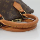 LOUIS VUITTON Monogram Alma Hand Bag M51130 LV Auth yk19286-7