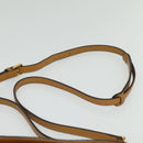 MCM Logogram Vicetos Shoulder Bag PVC 2way Brown Gold Auth yk19287-15