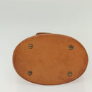 LOUIS VUITTON Nomad Leather Bucket PM Shoulder Bag Beige M85001 LV Auth yk19293-5