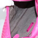 BOTTEGA VENETA INTRECCIATO Hobo Shoulder Bag Leather Pink Auth yk19295V-10