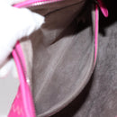 BOTTEGA VENETA INTRECCIATO Hobo Shoulder Bag Leather Pink Auth yk19295V-21