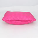BOTTEGA VENETA INTRECCIATO Hobo Shoulder Bag Leather Pink Auth yk19295V-5
