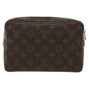 LOUIS VUITTON Monogram Compiegne 23 Clutch Bag M51847 LV Auth yk19297-2