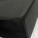 Burberrys Hand Bag Leather 2way Black Silver Auth yk19299-16