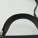 Burberrys Hand Bag Leather 2way Black Silver Auth yk19299-8
