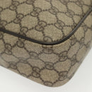 GUCCI GG Supreme Shoulder Bag PVC Beige Gold 233268 Auth yk19303-12