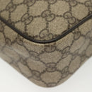 GUCCI GG Supreme Shoulder Bag PVC Beige Gold 233268 Auth yk19303-13