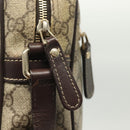 GUCCI GG Supreme Shoulder Bag PVC Beige Gold 233268 Auth yk19303-14