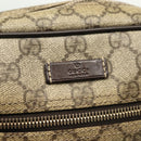 GUCCI GG Supreme Shoulder Bag PVC Beige Gold 233268 Auth yk19303-16