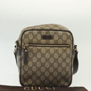 GUCCI GG Supreme Shoulder Bag PVC Beige Gold 233268 Auth yk19303-23
