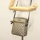 GUCCI GG Supreme Shoulder Bag PVC Beige Gold 233268 Auth yk19303-24