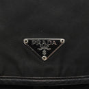 PRADA Shoulder Bag Nylon Black Silver Auth yk19309-17