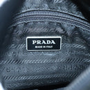 PRADA Shoulder Bag Nylon Black Silver Auth yk19309-19