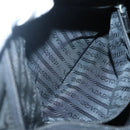 PRADA Shoulder Bag Nylon Black Silver Auth yk19309-22