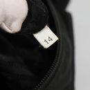 PRADA Shoulder Bag Nylon Black Silver Auth yk19309-12