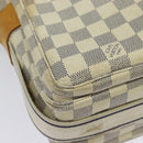 LOUIS VUITTON Damier Azur Naviglio Shoulder Bag N51189 LV Auth yk19310-17