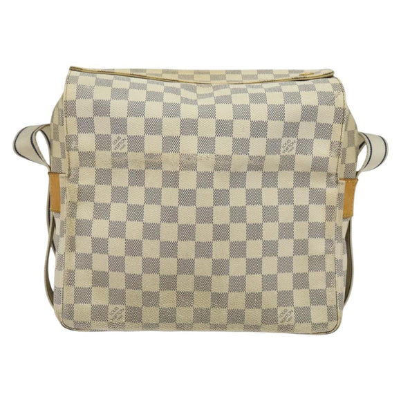 LOUIS VUITTON Damier Azur Naviglio Shoulder Bag N51189 LV Auth yk19310