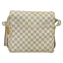 LOUIS VUITTON Damier Azur Naviglio Shoulder Bag N51189 LV Auth yk19310-2