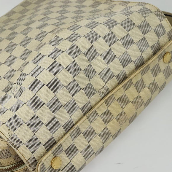 LOUIS VUITTON Damier Azur Naviglio Shoulder Bag N51189 LV Auth yk19310