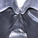 BALLY Hand Bag Leather Black Gold Auth yk19321-20