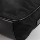 PRADA Hand Bag Nylon Black Gold Auth yk19339V-15