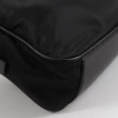 PRADA Hand Bag Nylon Black Gold Auth yk19339V-16