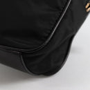 PRADA Hand Bag Nylon Black Gold Auth yk19339V-17