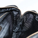 PRADA Hand Bag Nylon Black Gold Auth yk19339V-21