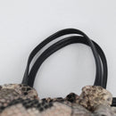 PRADA Tote Bag Nylon Black Gold Auth yk19341V-8