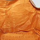 MCM Logogram Vicetos Boston Bag PVC Leather Brown Gold Auth yk19343-21