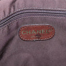 CHANEL COCO Mark Tote Bag Denim Black Gold CC Auth yk19344-9