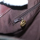 CHANEL COCO Mark Tote Bag Denim Black Gold CC Auth yk19344-19