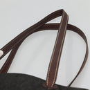 CHANEL COCO Mark Tote Bag Denim Black Gold CC Auth yk19344-14