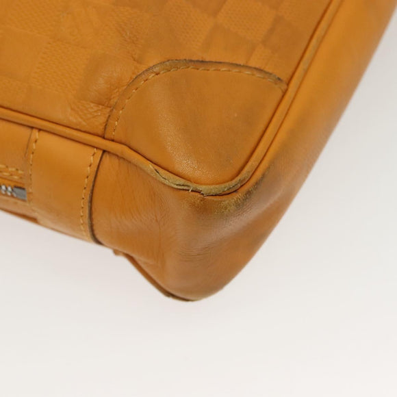 LOUIS VUITTON Damier Infini Porte Documents Voyage Bag N41218 LV Auth yk19348