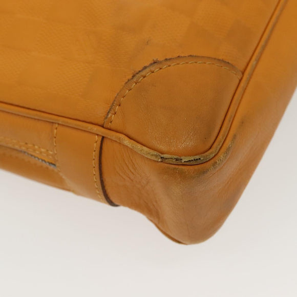 LOUIS VUITTON Damier Infini Porte Documents Voyage Bag N41218 LV Auth yk19348