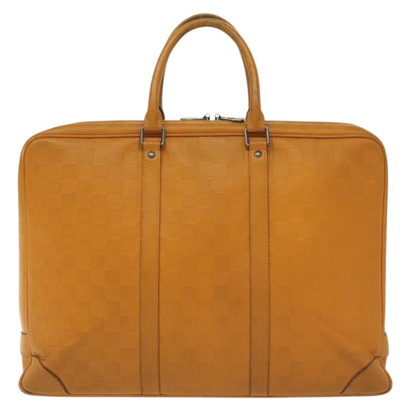 LOUIS VUITTON Damier Infini Porte Documents Voyage Bag N41218 LV Auth yk19348
