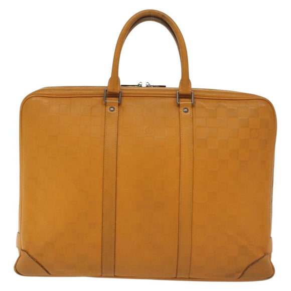 LOUIS VUITTON Damier Infini Porte Documents Voyage Bag N41218 LV Auth yk19348