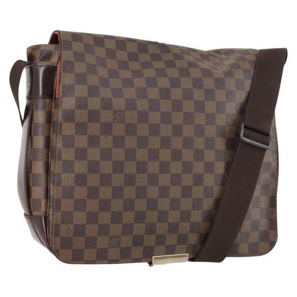 LOUIS VUITTON Damier Ebene Bastille Shoulder Bag N45258 LV Auth yk19349