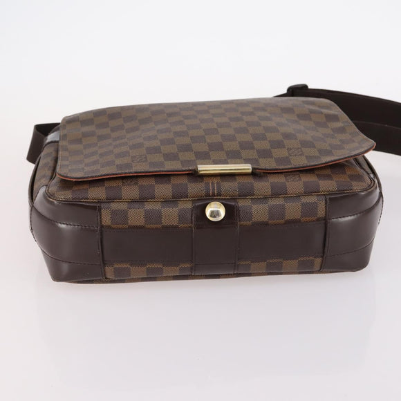LOUIS VUITTON Damier Ebene Bastille Shoulder Bag N45258 LV Auth yk19349