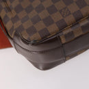 LOUIS VUITTON Damier Ebene Bastille Shoulder Bag N45258 LV Auth yk19349-18