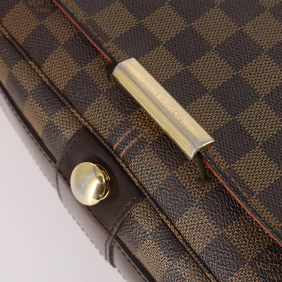 LOUIS VUITTON Damier Ebene Bastille Shoulder Bag N45258 LV Auth yk19349