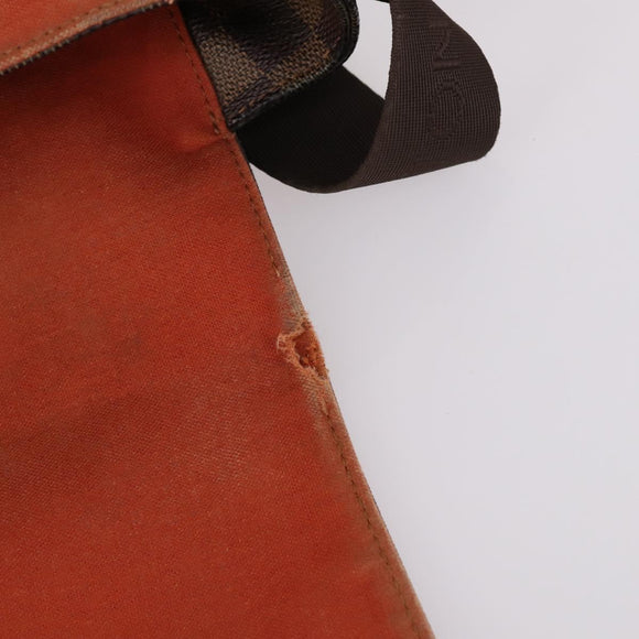 LOUIS VUITTON Damier Ebene Bastille Shoulder Bag N45258 LV Auth yk19349