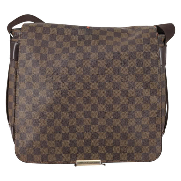 LOUIS VUITTON Damier Ebene Bastille Shoulder Bag N45258 LV Auth yk19349