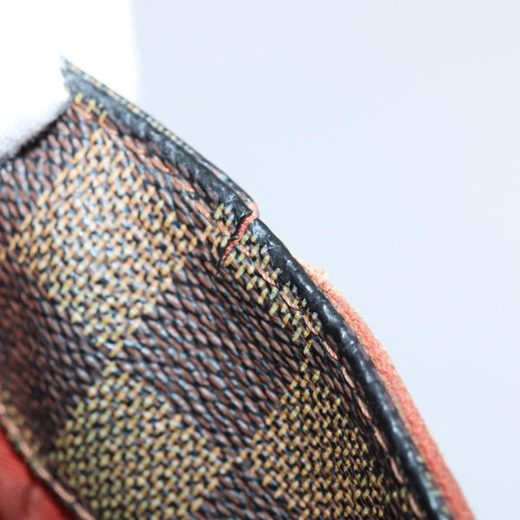 LOUIS VUITTON Damier Ebene Bastille Shoulder Bag N45258 LV Auth yk19349