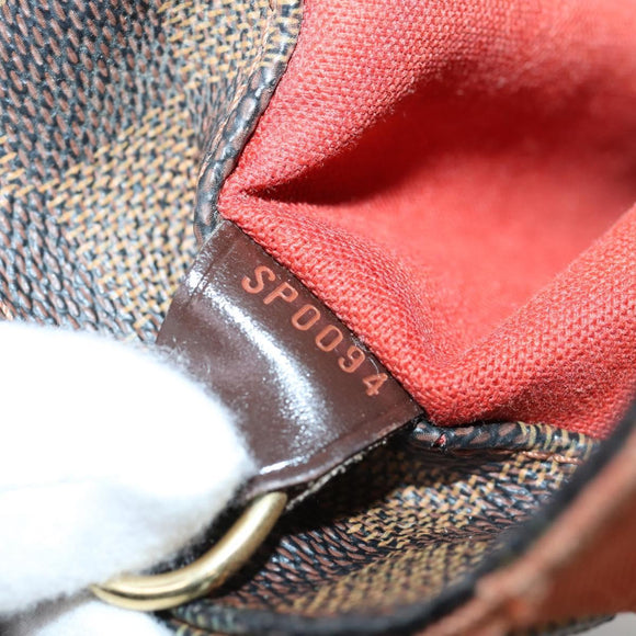 LOUIS VUITTON Damier Ebene Bastille Shoulder Bag N45258 LV Auth yk19349