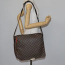 LOUIS VUITTON Damier Ebene Bastille Shoulder Bag N45258 LV Auth yk19349-24