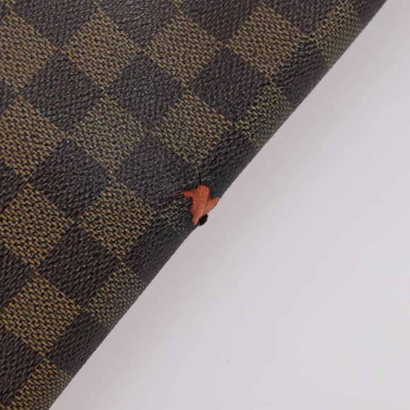 LOUIS VUITTON Damier Ebene Bastille Shoulder Bag N45258 LV Auth yk19349